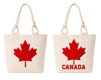 Canada Handbag Shopping Travel Tote Shoulder Beach Bag