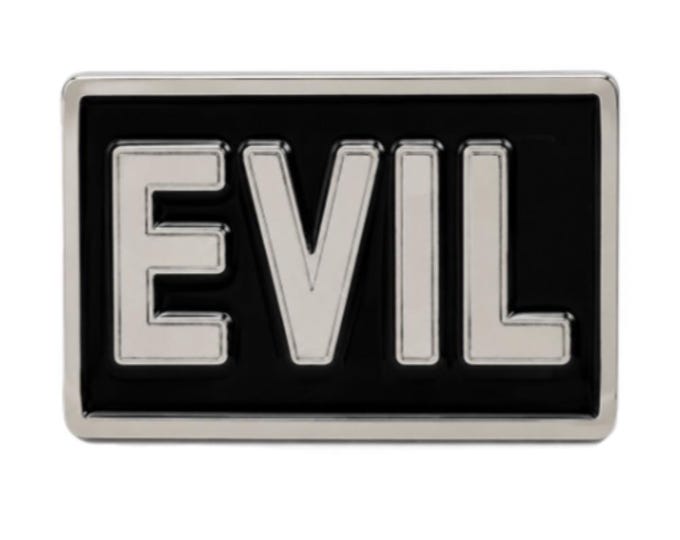 Force Of Evil Wicked Cool Belt Buckle