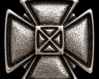 Templar Cross Belt Buckle Templars Maltese Religious Iron Crosses Buckles Belts