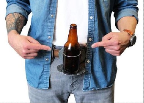 Beverage Holder Belt Buckle Beer Bottle Can Mix Drinks Holders Belts Buckles