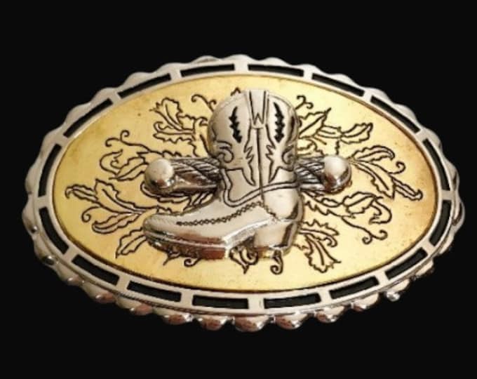 Western Boots Cowboy Cowgirl Boot Belt Buckle Buckles