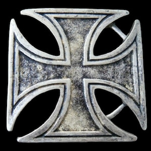 Templar Cross Belt Buckle Templars Crusade Iron Gothic Crosses Buckles Belts
