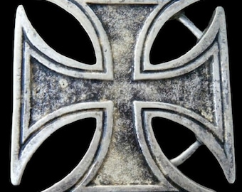 Templar Cross Belt Buckle Templars Crusade Iron Gothic Crosses Buckles Belts