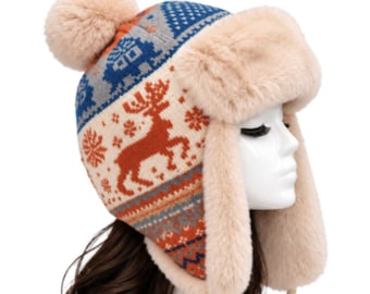 Soft Faux Fur Unisex Fashion Classy Ski Winter Russian Style Winter Hat