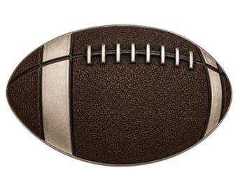 American Football Belt Buckle Player Sports Ball Buckles