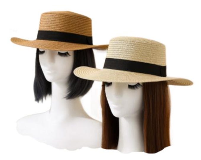 Straw Hat Summer Wide Brim Panama Beach Sunshade Cap for Women Ladies