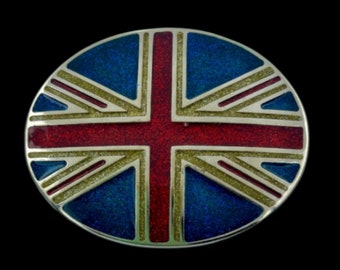 United Kingdom English Uk British Flag London Cool Belt Buckles