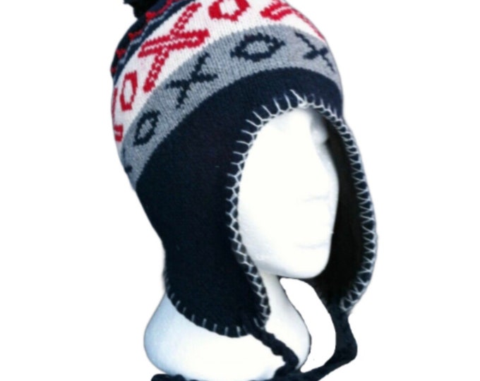 Toque Winter Pom Pom Hat Xox Tassle Ski Tuques Hats Chapeau Hiver