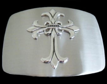 Belt Buckle Gothic Cross Medieval Religious Crosses Goth Buckles Belts