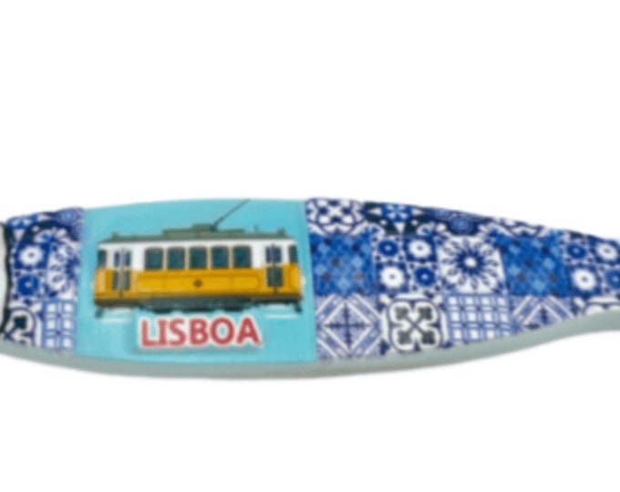 Fridge Magnet Ceramic Sardine Made in Portugal Souvenir
