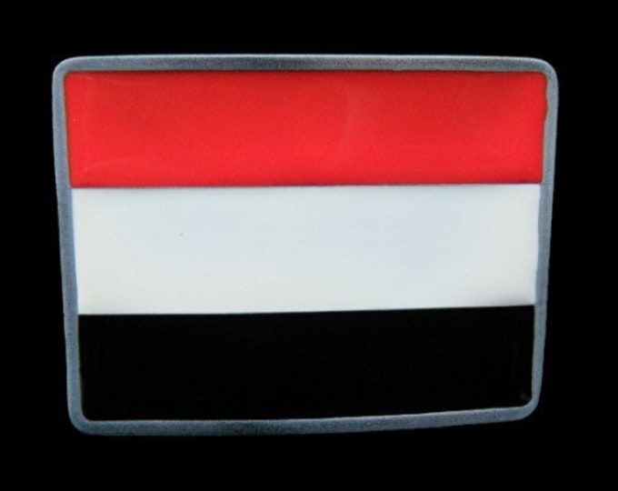 Belt Buckle Somalia Flag Republic of Yemen Oman Somalian Flags Belts Buckles