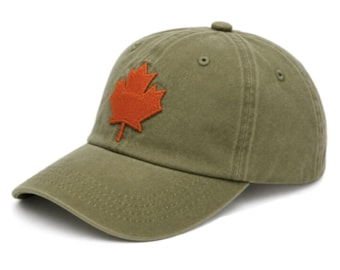 Canada Canadian Embroidered Maple Leaf Baseball Caps Hat