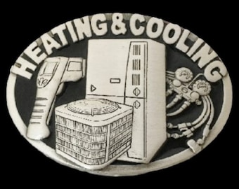 Heating & Cooling Air Conditioner Technician Equipment Cool Belt Buckle Buckles