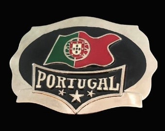 Portugal Flag Belt Buckle Portuguese Quinas Escudo Flags Buckles