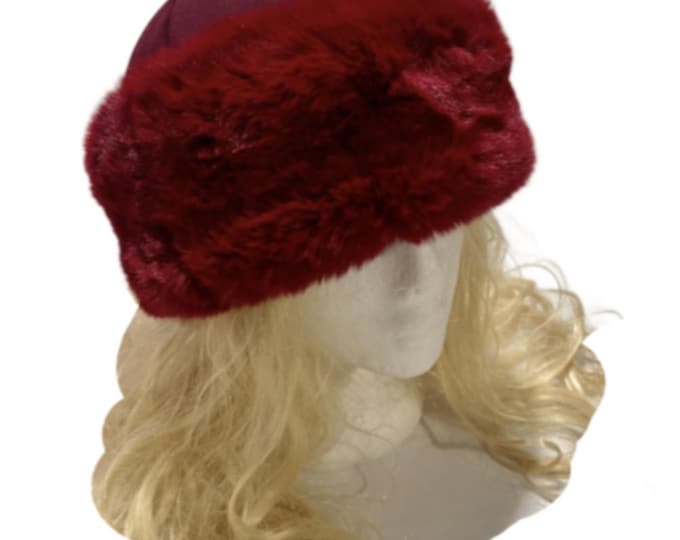 Warm Fashion Style Women's Faux Fur Cossack Style Winter Hat