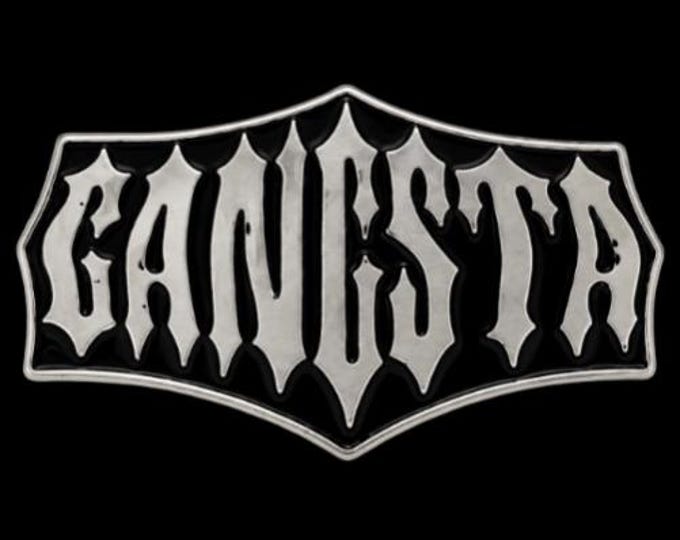 Belt Buckle Hustla Hustler Gangster Gang Gangsta Joke Funny Buckles