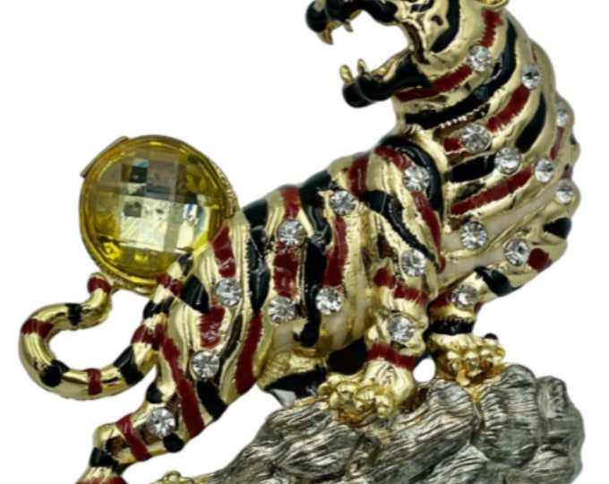 Tiger Exotic Africa Jungle Wild Animals Tigers Belt Buckle Buckles