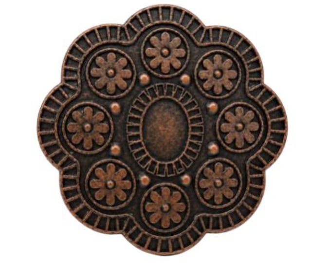 Flowers Belt Buckle Floral Woman's Vintage Western Flower Belt Buckle
