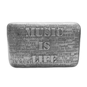 Belt Buckle Music Is Life Musical Quotes Musician Rock Band Belts Buckles