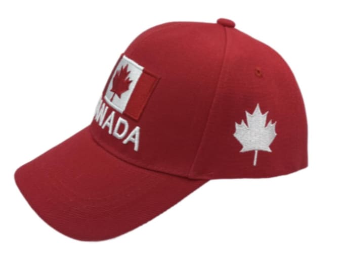 Canada Mapleleaf Canadian Embroidered Unisex Baseball Cap Hat