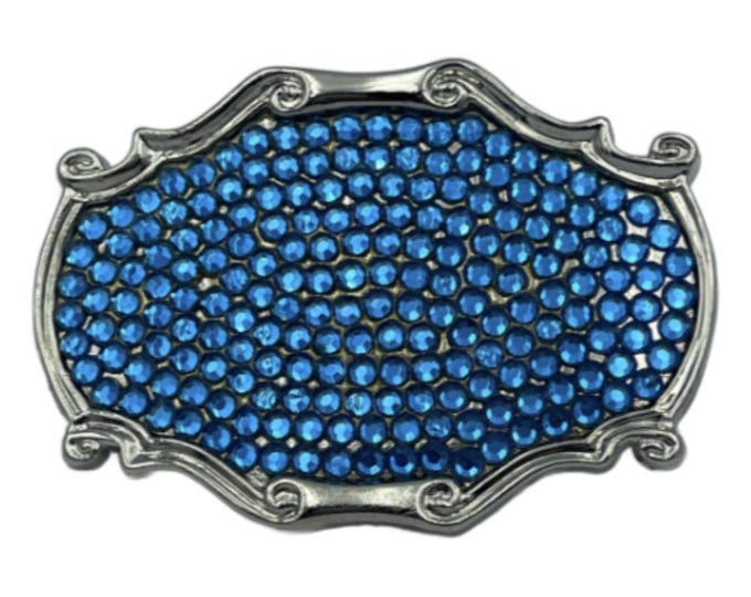Belt Buckle Disco Retro 70's Party Girls Vintage Rhinestone Buckles Belts