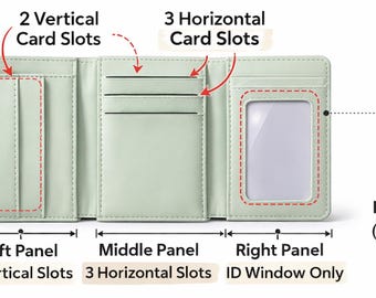 Cute Dog Tri-Fold Wallet with Puppy Strap Closure Women's Fashion