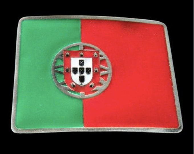 Portuguese Flag Belt Buckle Portugal Quinas Azores National Flags Buckles