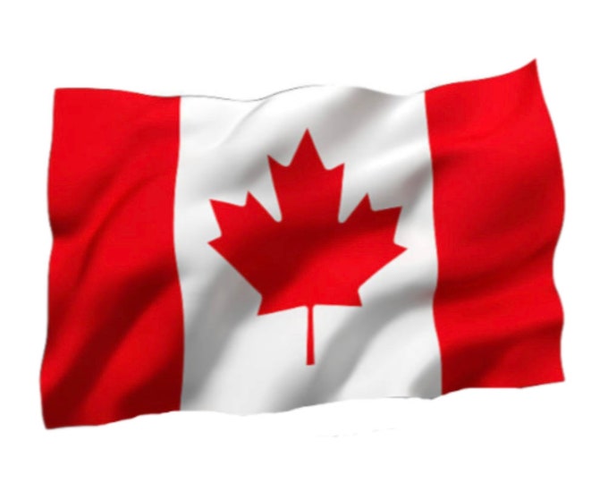 New Big Canada Double Sided Canadian Pole Flag