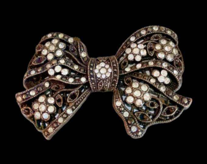 Bow Tie Belt Buckle Rhinestones Classy Bowties Party Buckles Belts