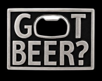 Got Beer Belt Buckle Style With Bottle Opener Unisex