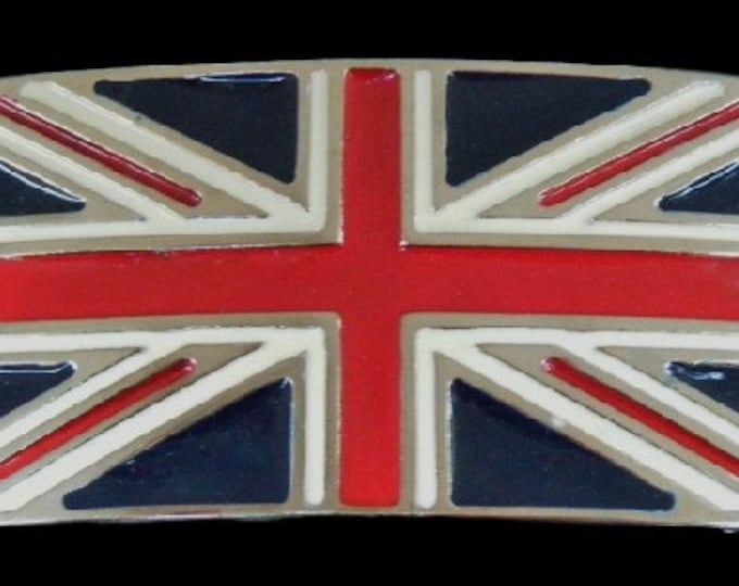 British Flag Belt Buckle UK Britain England United Kingdom Union Jack Buckles