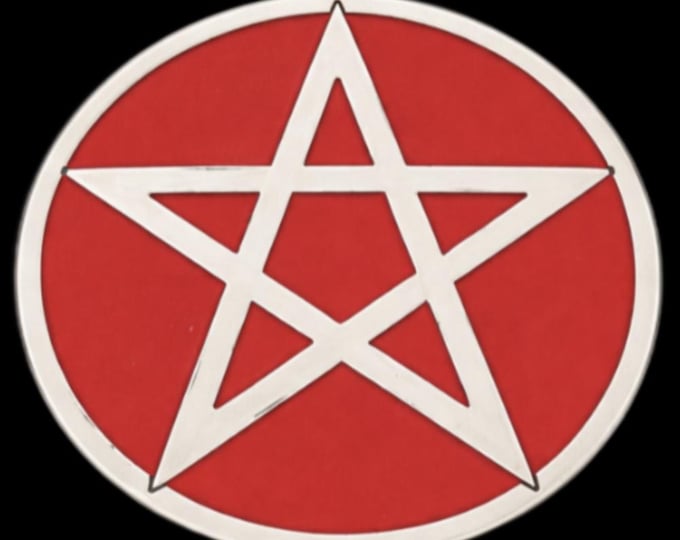 Belt Buckle Pentagram five-pointed star Penta Pentagon 5 Point Stars Belts Buckles
