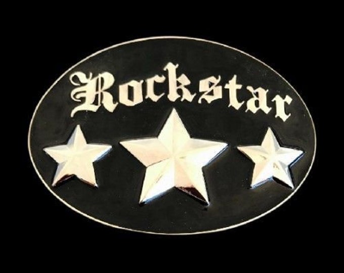 Belt Buckle Rock Star Musician Music Band Group Rockstar's Cool Belts Buckles