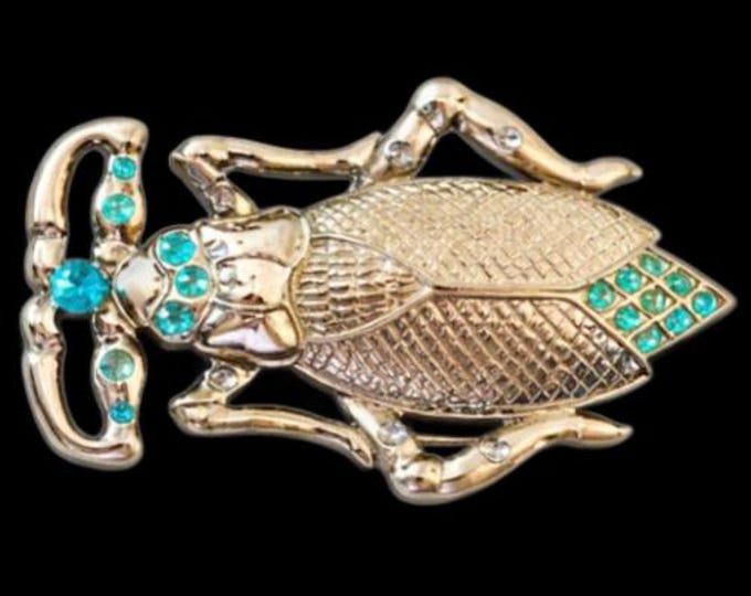 Belt Buckle Bug Beetle Insect Beetlejuice Rhinestone Bugs Belts Buckles
