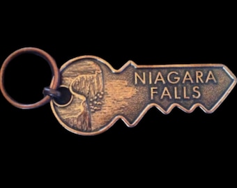Niagara Falls Keychain Souvenir Toronto Canada / USA Metal Souvenirs Key Chain