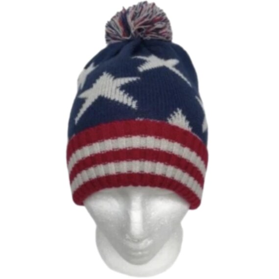 Housses De Club De Golf Maxfli - Driver + Fairway, Rouge Blanc Bleu, Pompon