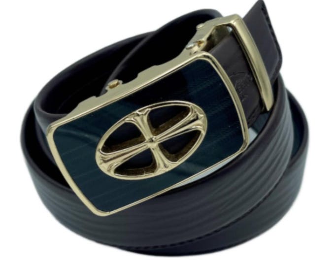 Mens Metal Automatic Buckle Belt's Auto-Buckle Buckles Classy Fashion Design