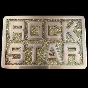 Belt Buckle Rock Stars Music Rockstar Buckles