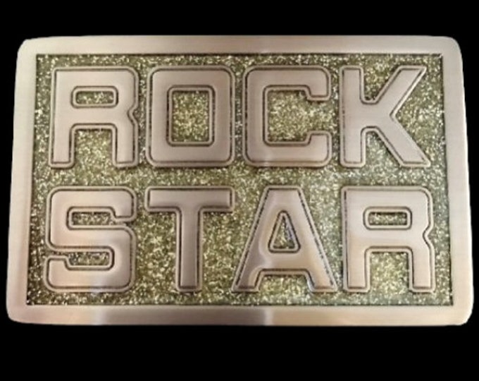 Belt Buckle Rock Stars Music Rockstar Buckles