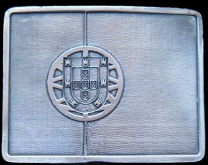 Belt Buckle Portuguese Flag Quinas National Portuguese Flags Buckles