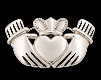 Friendship Loyalty Love Claddagh Belt Buckle