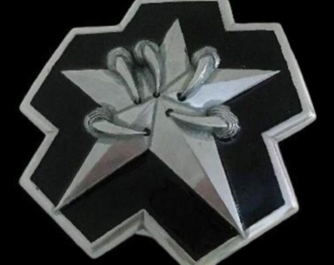 Belt Buckle Sea Monster Claw Pentagon Sign Big Buckles