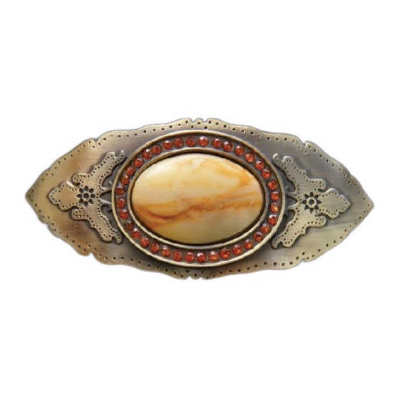 Jewelled Cats Cat Eye Antique Brass Cool Belt Buckle - Etsy display picture 1