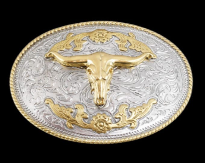 Longhorn Western Belt Buckle Rancher Longhorns Westerns Buckles Belts