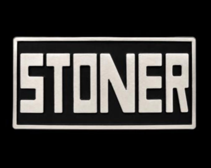 Belt Buckle Stoner Stone Weed Pot Smoker Alcohol Marijuana Party Belt & Buckles