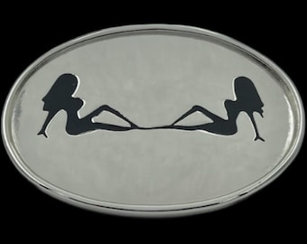 Trucker Mudflap Girls Truckers Belt Buckle Buckles