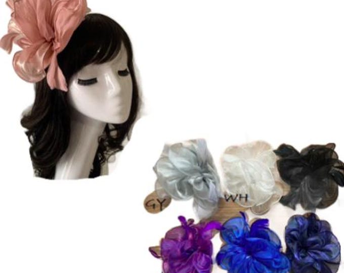 Women's Fascinator Feather Hat Cocktail Tea Party Headband Lady Wedding Hair Clip