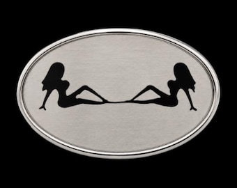 Trucker Mudflap Girls Truckers Belt Buckle Buckles