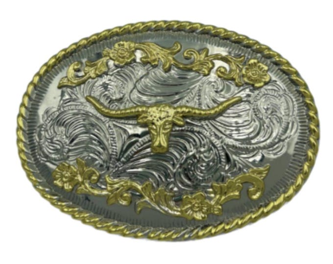 Longhorn Belt Buckle Western Ranch Cowboy Cowgirl Texas Longhorns Belts Buckles