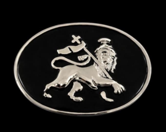 Royal Lion Judas Crown Animal Belt Buckle Buckles